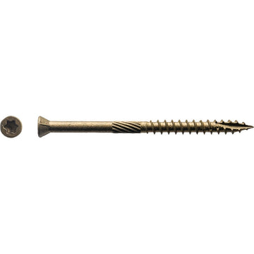 Big Timber 5THB9212#9 by 2-1/2-inch T-20-drive bit Bronze Star Trim Head Screws-Exterior,(500 per Box)